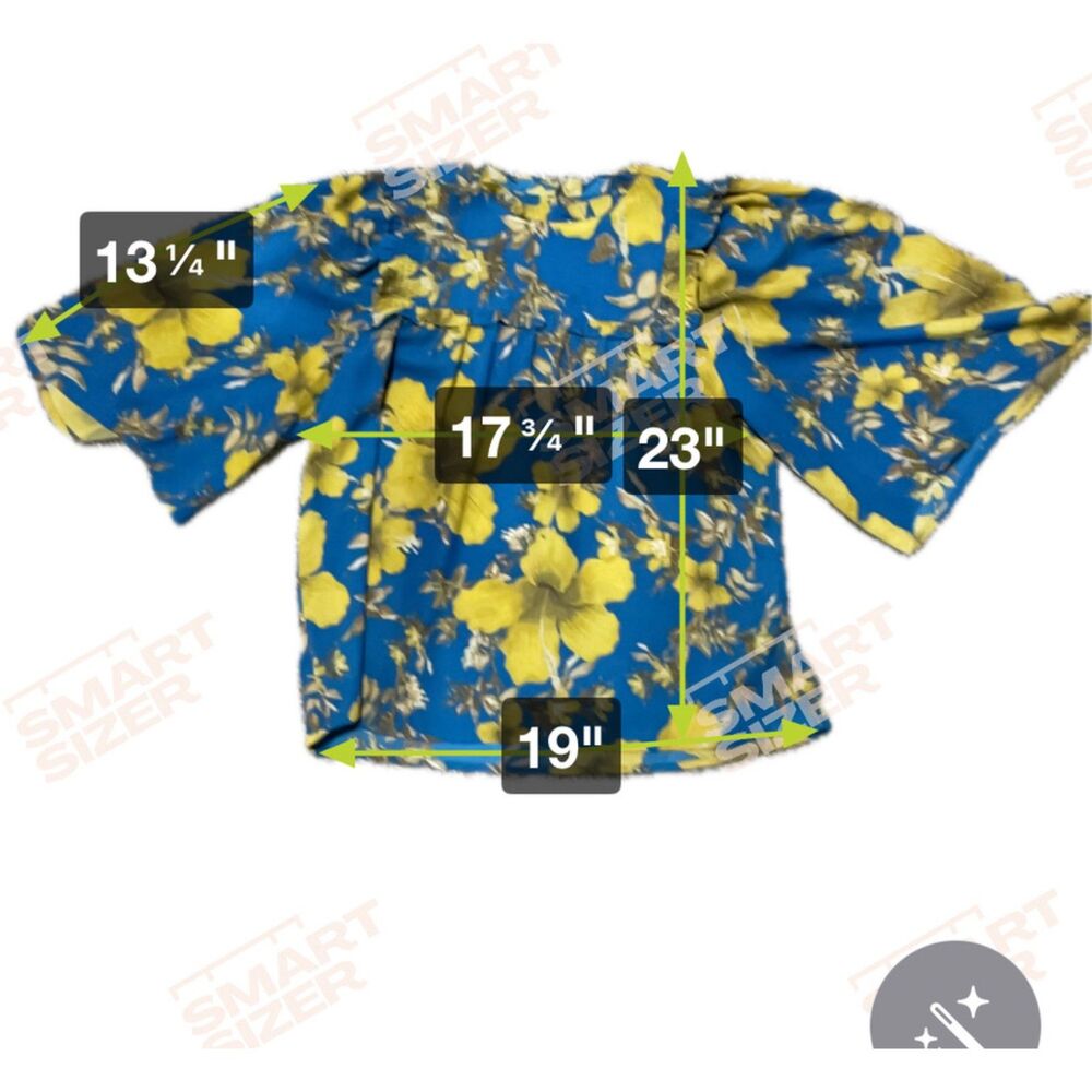 Happy Nature XS floral blouse